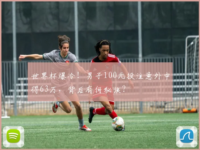 世界杯爆冷！男子100元投注意外中得63万，背后有何秘诀？
